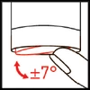 Kép 2/2 - Perlátor betét, billenős 7l