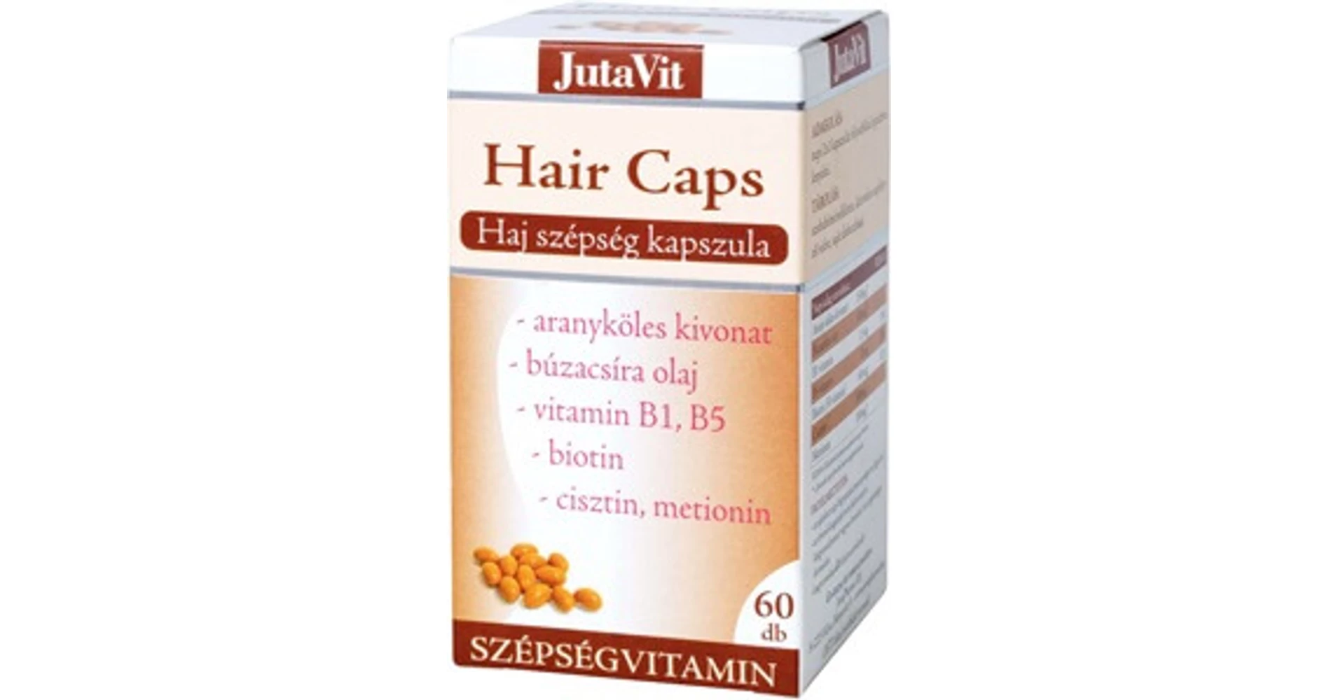 Hair caps hajvitamin, Jutavit öko és natúr termékek