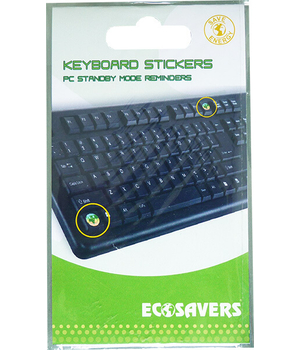 EcoSavers Készenléti billentyűzet matrica PC-hez