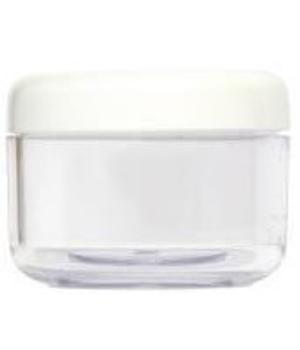 Műanyag tégely, víztiszta (150ml)