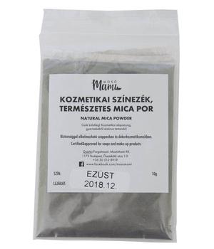 Ásványi színezék por, Mica (ezüst)
