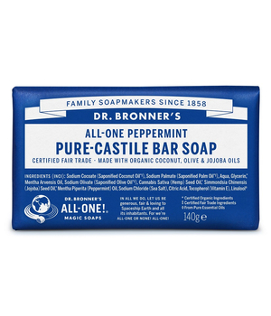 Dr. Bronner's Borsmenta szilárd szappan (140 g)