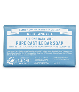 Dr. Bronner's Illatmentes szilárd szappan  (140 g)
