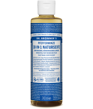 Dr. Bronner's Borsmenta folyékony szappan koncentrátum (237 ml)