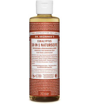 Dr. Bronner's Eukaliptusz folyékony szappan koncentrátum (237 ml)