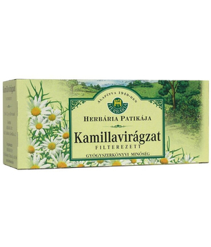 Kamilla filteres tea, Herbária