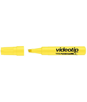 Szövegkiemelő 1-4mm, ICO Videotip (sárga)
