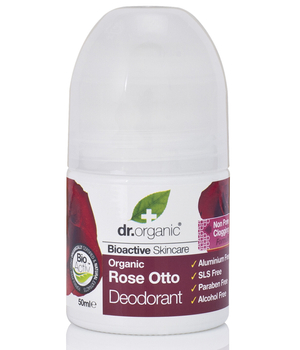 Dr. Organic dezodor (rózsa)