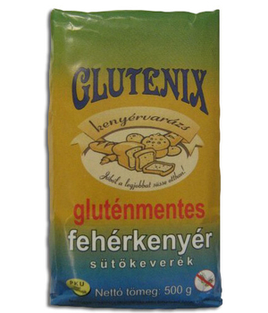 Fehérkenyér sütőkeverék, Glutenix
