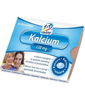 Kalcium tabletta 120mg (30db)