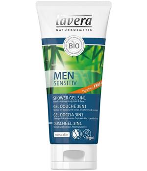 Lavera Men Sensitive tusfürdő és sampon