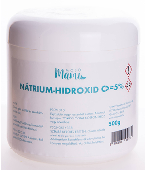 Nátrium-hidroxid (500g-pehely)