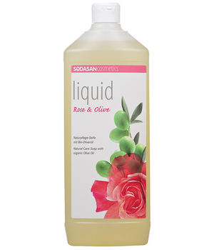Sodasan folyékony szappan bio 1l (rózsa)