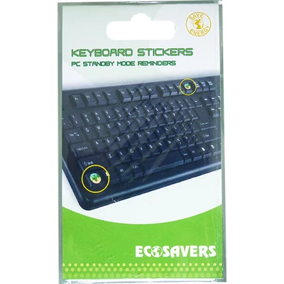 EcoSavers Készenléti billentyűzet matrica PC-hez
