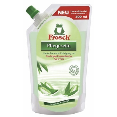 Frosch folyékony szappan utántöltő (aloe vera)
