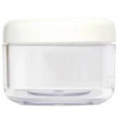 Műanyag tégelyek, víztiszta