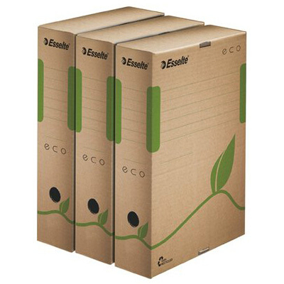 Archiváló doboz kartonból, ESSELTE Eco (A4,80mm)