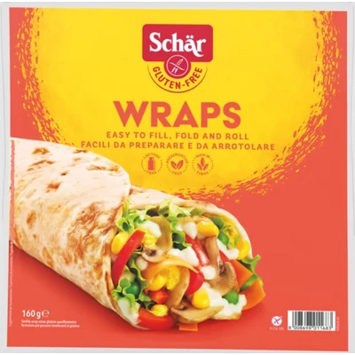 Schär Gluténmentes wraps tortilla lap (160 g)