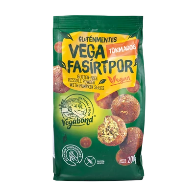Vegabond Vega fasirtpor - gluténmentes, tökmagos (200 g)
