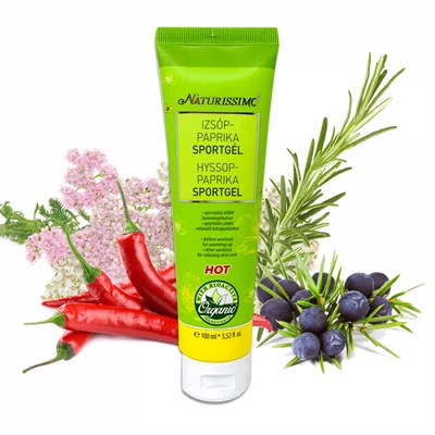 Naturissimo izsóp-paprika gél