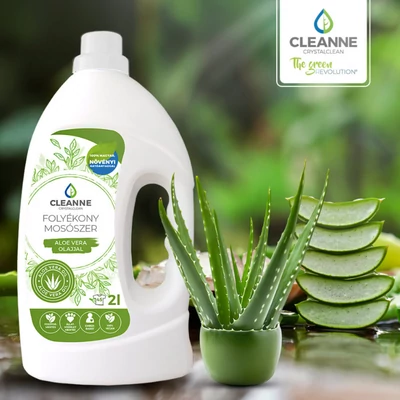 Cleanne Folyékony mosószer koncentrátum aloe vera illóolajjal (2000 ml)