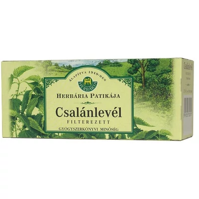 Csalánlevél filteres tea, Herbária
