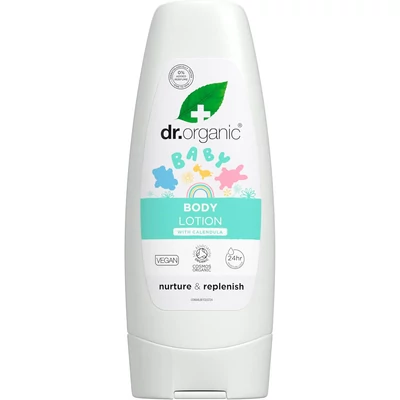 Dr. Organic babatestápoló bio körömvirággal (illatmentes)