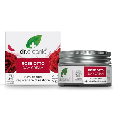 Dr. Organic nappali krém (rózsa)