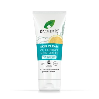 Dr. Organic Skin Clear mattító hidratáló arckrém 5 az 1-ben (50 ml)