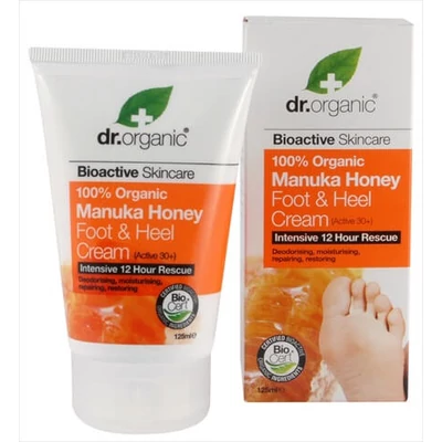 Dr. Organic láb- és sarokápoló (méz)