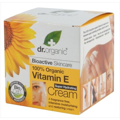 Dr. Organic szuper-hidratáló krém (E vitamin)