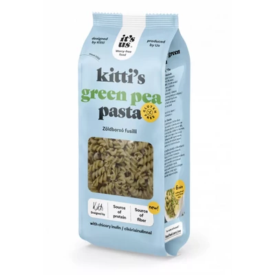 It's us kittis Zöldborsó száraztészta fusilli (200 g)