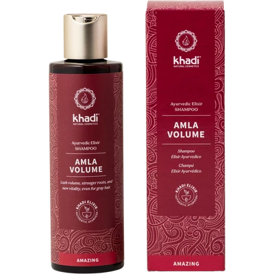 Khadi Amla Volume sampon ayurvédikus elixírrel (200 ml)
