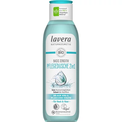 Lavera Basis Sensitive tusfürdő és sampon (250ml)