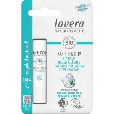 lavera BASIS Sensitive ajakbalzsam (4,5 g)