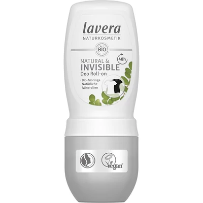 lavera Golyós dezodor - NATURAL &amp; INVISIBLE (50 ml)