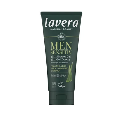 Lavera Men Sensitive tusfürdő és sampon