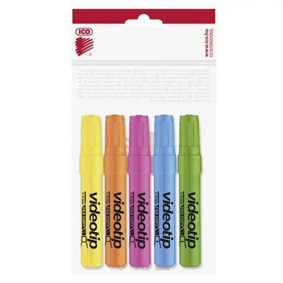 Szövegkiemelő 1-4mm készlet, Ico Videotip