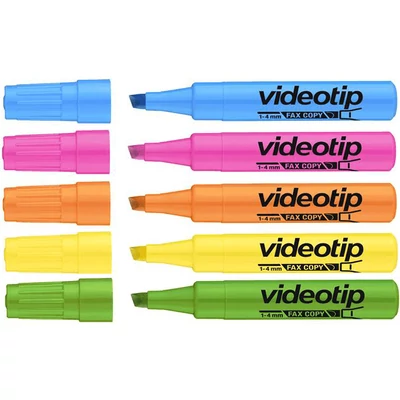 Szövegkiemelő 1-4mm, ICO Videotip