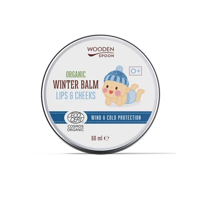 Wooden Spoon Bio téli baba balzsam arcra - Lips &amp; Cheeks (60 ml)