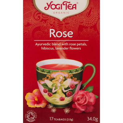 Yogi Rózsa tea - filteres (17 db)