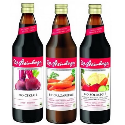 Dr. Steinberger zöldséglé, bio