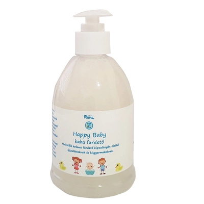 Happy Baby hidratáló babafürdető 300ml, EcoZ