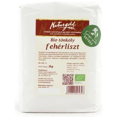 Tönköly fehérliszt bio, Naturgold 1000g