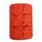 Szappanöntő forma, szilikon 6 db (Karácsony)