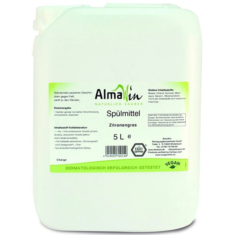 AlmaWin mosogatószer koncentrátum (citrom-5l)