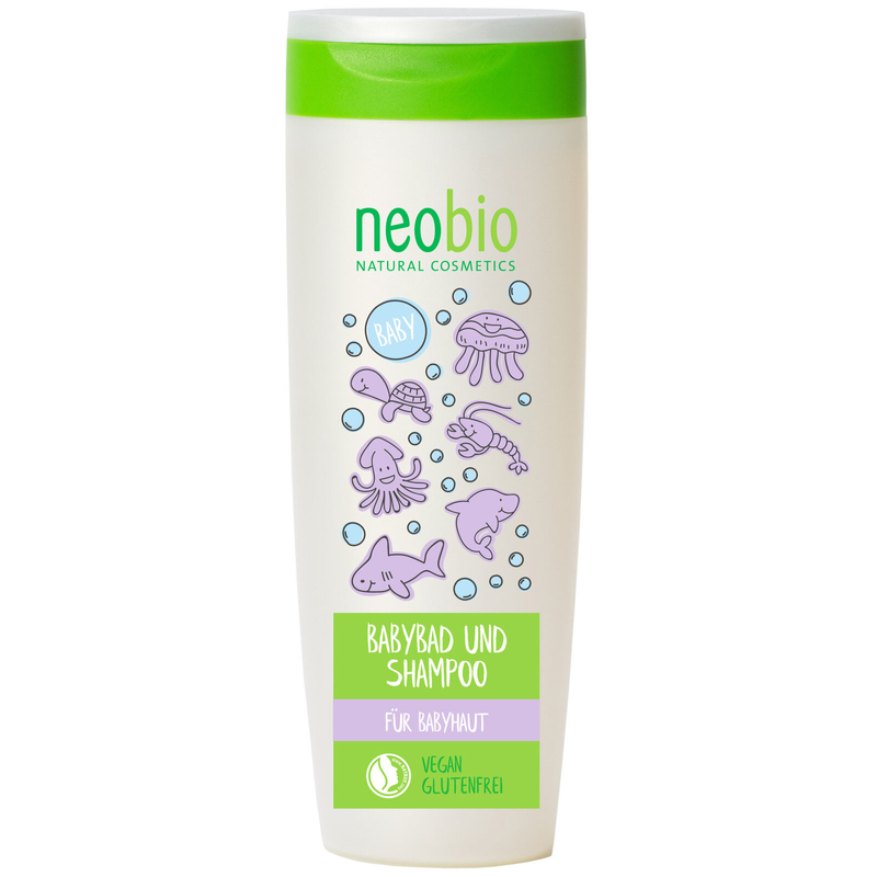 Neobio Baby 2in1 fürdető és sampon 250ml