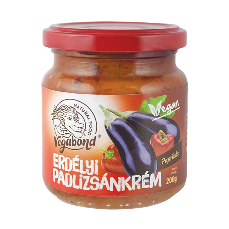 Vegabond Erdélyi padlizsánkrém - paprikás (200 g)