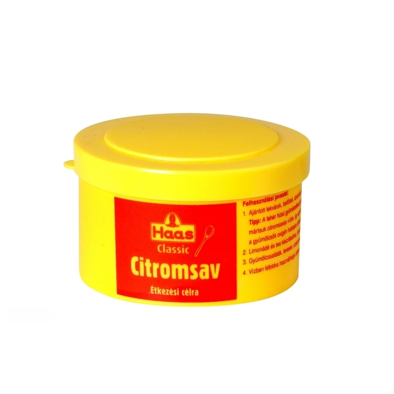 Étkezési citromsav, Haas (100g)
