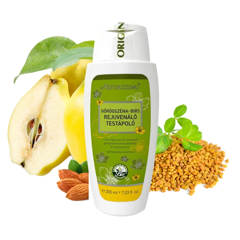 Biola Naturissimo görögszéna-birs rejuvenáló testápoló (200 ml)